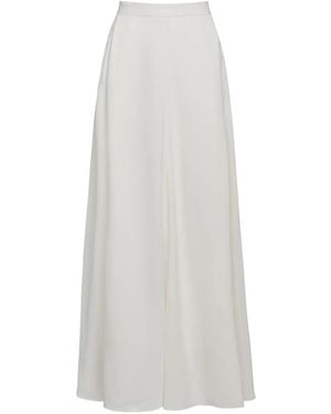 Twp Cecelia flared skirt - Blanco