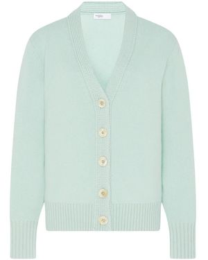 Rosetta Getty Cardigan Con Scollo A V - Verde