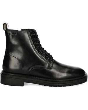 GANT Leather Boots - Black