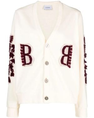 Barrie B-Logo Cardigan - Natural