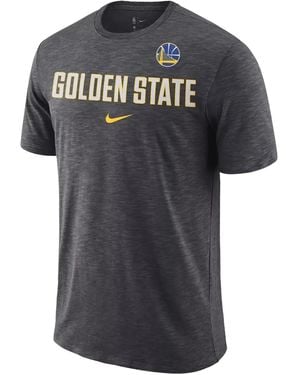 Nike Nba Golden State Warriors Dri-Fit T-Shirt - Black