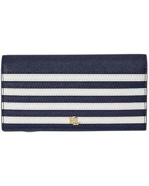 Ralph Lauren Striped Wallet - Blue