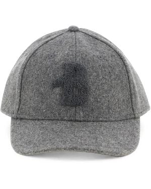 Ballantyne Logo-Patch Baseball Cap - Gray