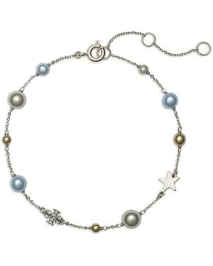 Tory Burch Delicate Moondance Bracelet - White