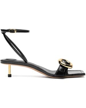 Jacquemus Les Regalo Sandalen 40mm - Schwarz