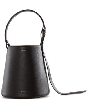 Calvin Klein Orbita Bucket Bag - Black