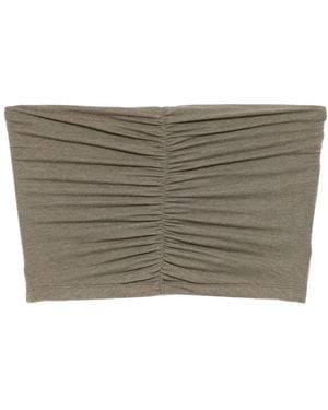 James Perse Ruched Top - Grey