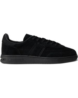Ralph Lauren Bedford Suede Sneaker - Black