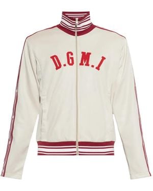 Dolce & Gabbana Technical Piqué Sweatshirt - White