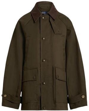 Polo Ralph Lauren Cotton Twill Barn Jacket - Brown