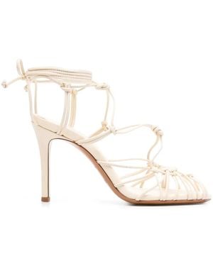 Forte Forte 95Mm Slender-Heel Sandals - White