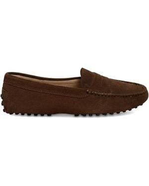 Tod's Penny-Detail Loafers - Brown