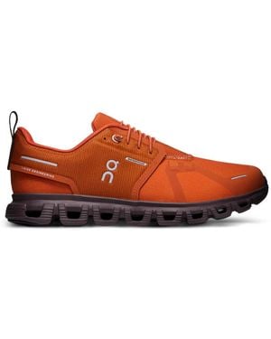 On Shoes Cloud 6 Waterproof Sneakers - Red