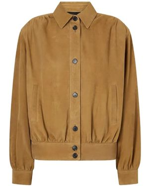 Saint Laurent Chaqueta Tipo Blusón - Metálico