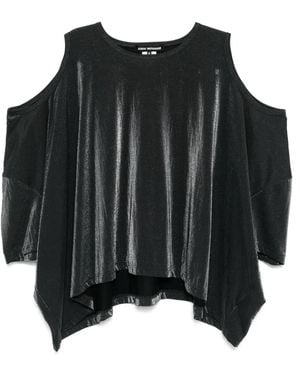 Junya Watanabe Cut-Out T-Shirt - Black
