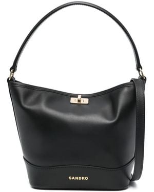 Sandro Borsa A Secchiello Tangoso Mini - Nero