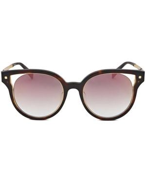ESCADA Lunettes De Soleil Rondes À Effet Écailles De Tortue - Pink