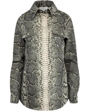 Gabriela Hearst John Austin Shirt - Gray