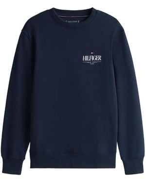 Tommy Hilfiger ロゴ スウェットシャツ - ブルー