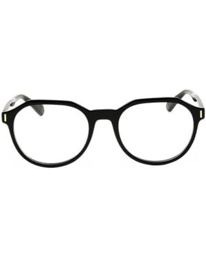 Polaroid Geometric-Frame Glasses - Black