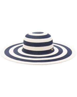 Ralph Lauren "Stripe" Sun Hat - White