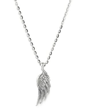 Emanuele Bicocchi Ala Wing-Pendant Necklace - Metallic