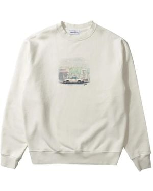 Edmmond Studios Graphic-Print Sweatshirt - White
