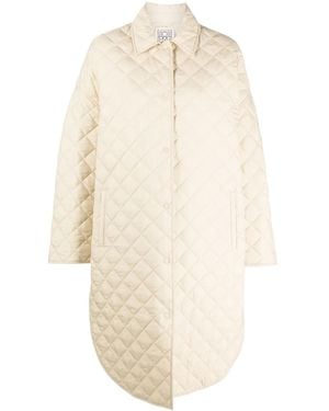 TOTEME Cappotto Trapuntato - Bianco