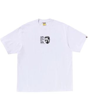 A Bathing Ape Frankenstein Bape T-Shirt - White