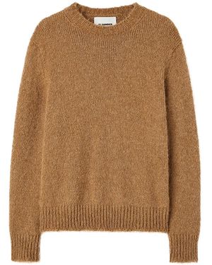 Jil Sander クルーネック セーター - ブラウン