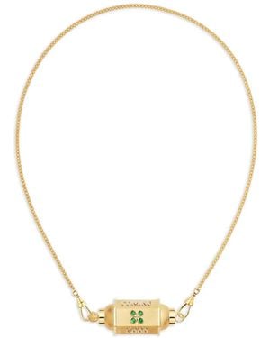 Marie Lichtenberg Collar Good Things Locket - Metálico
