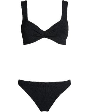 Hunza G Juno Bikini Mit Twist-Detail - Schwarz