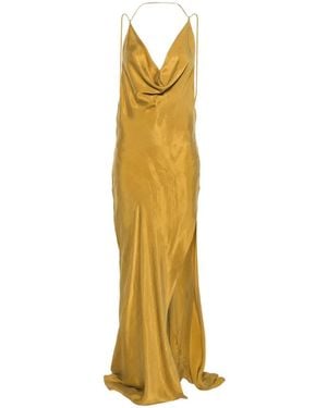 ANDAMANE Vera Maxi Dress - Metallic
