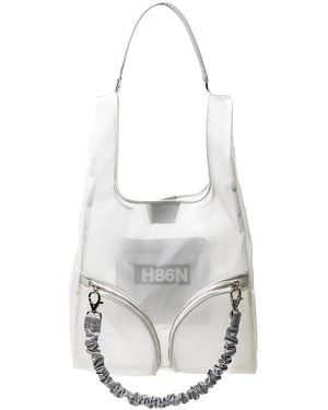 Hogan Borsa A Spalla Trasparente - Bianco