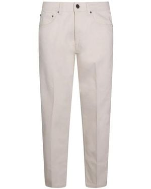 Lardini Button Jeans - White