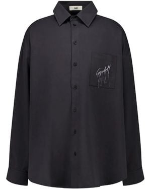 GmbH Pocket Button-Up Shirt - Black