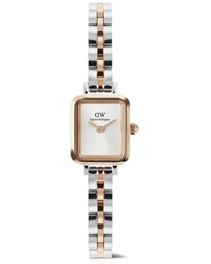 Daniel Wellington Quadro Mini Arch 18.2Mm Watch - Metallic