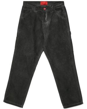 Vision Of Super Logo-Patch Jeans - Black