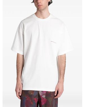 Oamc Peacemaker Graphic-Print T-Shirt - White