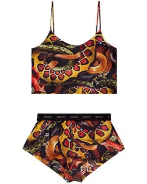 DIESEL New Year Of The Snake Set-Ivone Pyjama - Schwarz