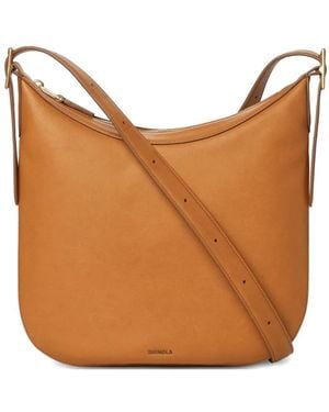 Shinola Medium Bixby Crossbodytas Met Rits - Bruin