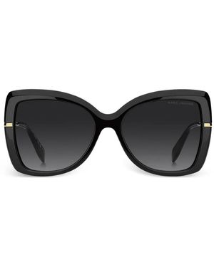 Marc Jacobs Butterfly-Frame Sunglasses - Black