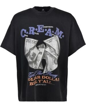 NUBIAN X Wu-Tang Clan Dollar Dollar Bill Ya'Ll T-Shirt - Black