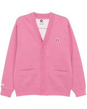 Aape By A Bathing Ape Geknöpfter Cardigan - Pink