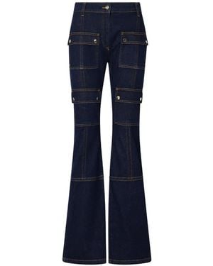 Liu Jo Flare Jeans With Pockets - Blue