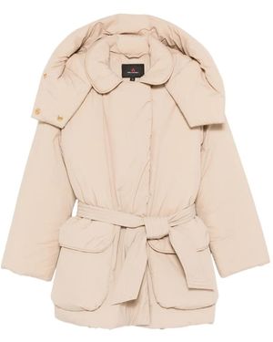 Peuterey Abrigo con cinturón - Neutro