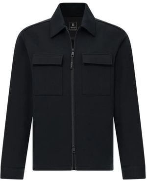 BOGGI Nexus Shirt-Collar Jacket - Black