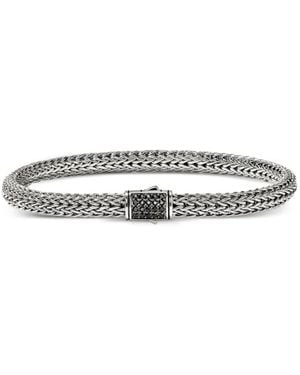 John Hardy Sterling Icon Sapphire Bracelet - White