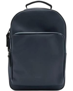 Rains Large Book Backpack - Blue