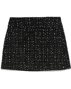 Alice + Olivia Donald Mini Skirt - Black